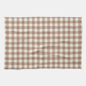 Linge De Cuisine Lapin En vichy - Mocha Mousse. (Horizontal)