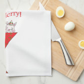 Linge De Cuisine Lapin Pompette-tini's (Quart Plié)