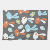 Linge De Cuisine Lapins de Pâques (Horizontal)