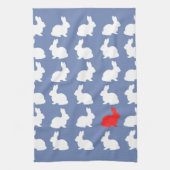 Linge De Cuisine Lapins de Pâques élégants (Vertical)