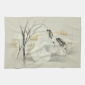 Linge De Cuisine Lapins/lapins (Horizontal)