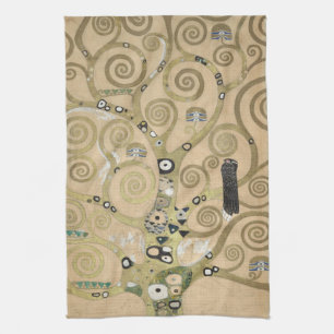 Linge De Cuisine L'Arbre de Vie, peinture à l'huile de Gustav Klimt