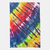 Linge De Cuisine L'arc-en-ciel teignent en nouant (Vertical)