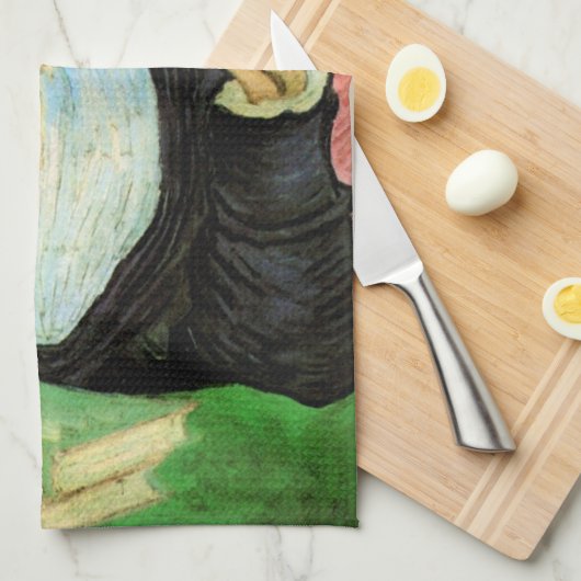Linge De Cuisine L'Arlesienne (Madame Ginoux) par Vincent van Gogh (Quart Plié)