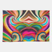 Linge De Cuisine L'art abstrait de Bonnaroo (Horizontal)