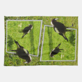 Linge De Cuisine L'art australien Magpie Bird Popout (Horizontal)