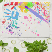 Linge De Cuisine L'art des enfants (Plié)