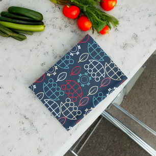 Linge De Cuisine L'art Motif tribal traditionnel