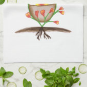 Linge De Cuisine L'art Plante de l'enfant (Plié)