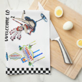 Linge De Cuisine Las Vegas (Quart Plié)