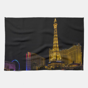 Linge De Cuisine Las Vegas la nuit Skyline