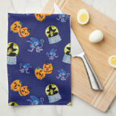 Linge De Cuisine L'Assistant D'Oz™ | Motif de la sorcière d'Hallowe (Quart Plié)