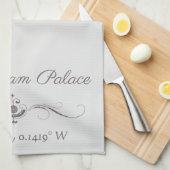 Linge De Cuisine Latitude et longitude du palais de Buckingham (Quart Plié)