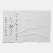 Linge De Cuisine Latitude et longitude du palais de Buckingham (Horizontal)