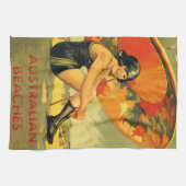 Linge De Cuisine L'Australien vintage échoue l'affiche (Horizontal)