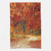 Linge De Cuisine l'automne dans la forêt (Vertical)