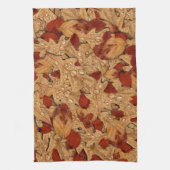 Linge De Cuisine L'automne humide quitte Thanksgiving (Vertical)