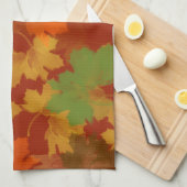 Linge De Cuisine L'automne part Thanksgiving (Quart Plié)