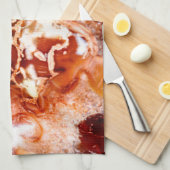 Linge De Cuisine L'Automne Profond En Pierre (Quart Plié)