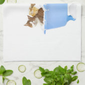 Linge De Cuisine Lavage de chat (Plié)