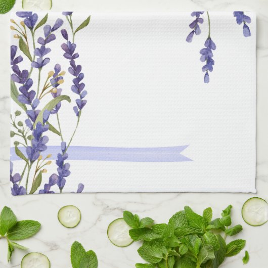 Linge De Cuisine Lavande (Plié)