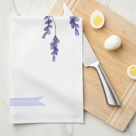 Linge De Cuisine Lavande (Quart Plié)