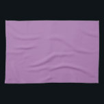 Linge De Cuisine Lavande couleur solide Modèle vierge personnalisée<br><div class="desc">Personnalisé Créez Votre Propre Téléchargement Ajoutez Votre Monogramme Photo Initiale ou Logo Nom du texte Élégant Cuisine Moderne Cuisine & Dîner / Table & Linge De Cuisine/ Lavande Modèle Vierge Lavande violette Couleur Solide Serviette de Cuisine.</div>