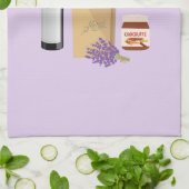 Linge De Cuisine Lavande du marché français (Plié)