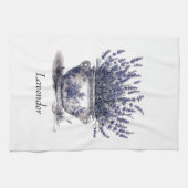 Linge De Cuisine Lavande en bleu de Delft  (Horizontal)