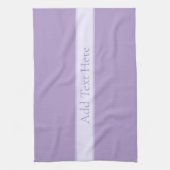 Linge De Cuisine Lavande Lumière Personnalisable Purple (Vertical)