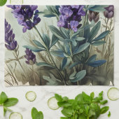 Linge De Cuisine Lavande vintage (Plié)