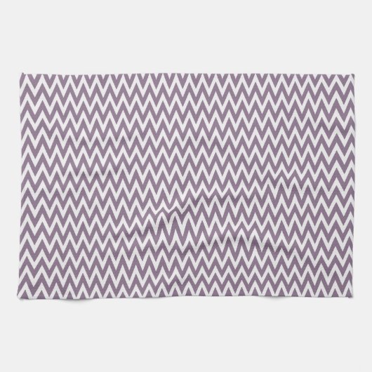 Linge De Cuisine Lavender Elegant Chevron Design (Horizontal)