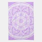 Linge De Cuisine Lavender Mandala (Vertical)