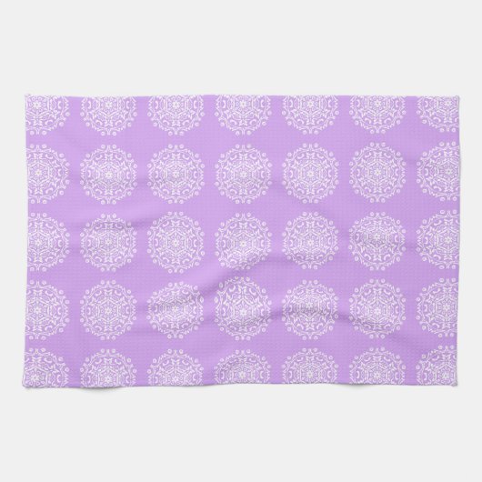 Linge De Cuisine Lavender Mandala (Horizontal)