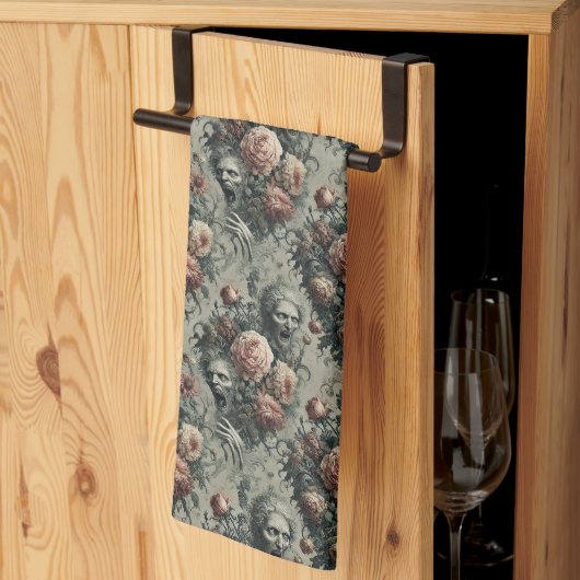 Linge De Cuisine 🩸 Lazarus Weeps - gothique victorien (Pliage en tiers)