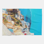 Linge De Cuisine ldp SANTORINI - panorama - (Horizontal)