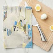 Linge De Cuisine ldp SANTORINI - vue - (Quart Plié)