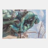 Linge De Cuisine Le baiser d'Auguste Rodin aux Tuileries, Paris (Horizontal)