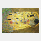 Linge De Cuisine Le baiser par Gustav Klimt (Horizontal)