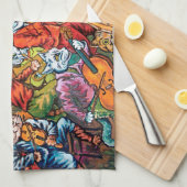 Linge De Cuisine Le Band Joue, Louis Wain (Quart Plié)