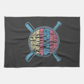 Linge De Cuisine Le base-ball (Horizontal)