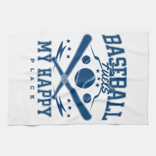 Linge De Cuisine Le baseball alimente mon havre de paix