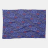 Linge De Cuisine Le Berry floral pluvieux fibres scatter texturé (Horizontal)