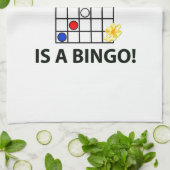 Linge De Cuisine Le BINGO-TEST I veulent un bingo-test pour Noël (Plié)