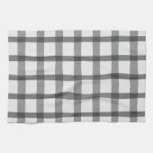 Linge De Cuisine Le blanc et le gris de la ferme rustique (Horizontal)