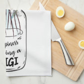 Linge De Cuisine Le Bonheur Des Femmes D'Art Est Un GiGi (Quart Plié)