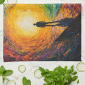 Linge De Cuisine Le bord de la dimension (Plié)