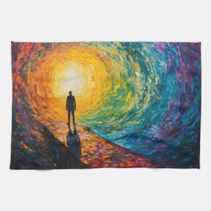 Linge De Cuisine Le bord de la dimension