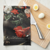 Linge De Cuisine Le Bouquet renversé par Abraham Mignon   (Quart Plié)