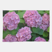 Linge De Cuisine Le buisson d'hortensia rose (Horizontal)